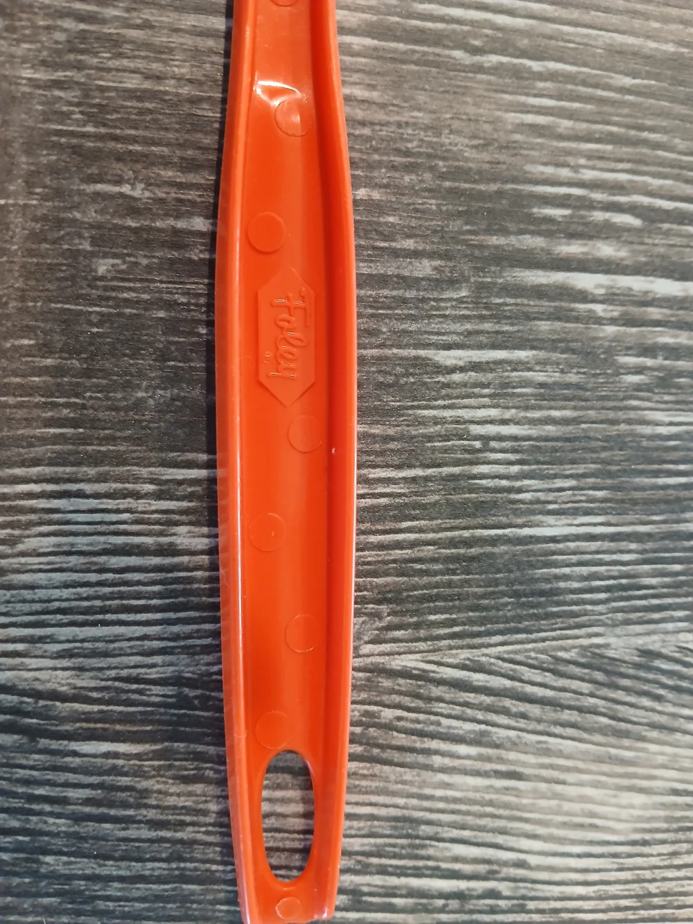 Vintage Foley Orange Serving Spoon Plastic Retro 70's Kitchen Cookware